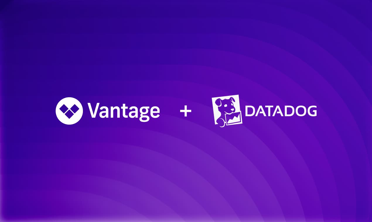 Vantage Launches Support for Datadog Cost Tags