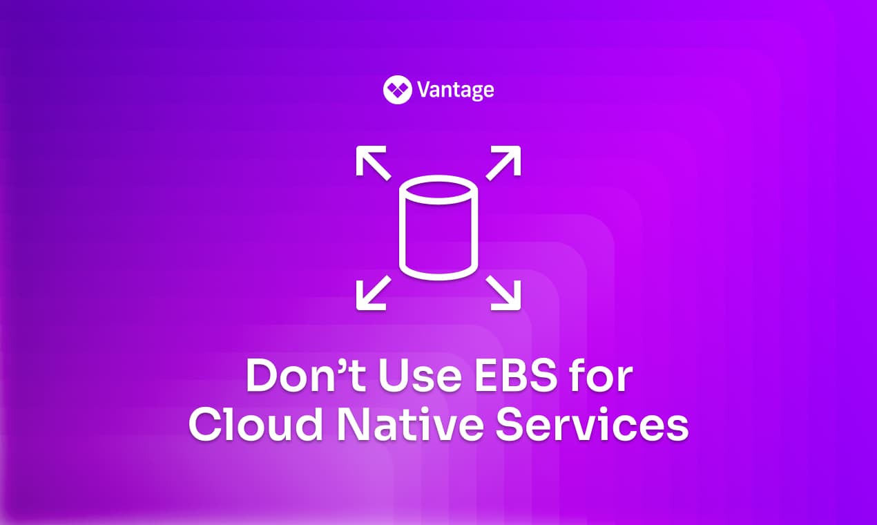 EBS vs NVMe: Don’t Use EBS for Cloud Native Services