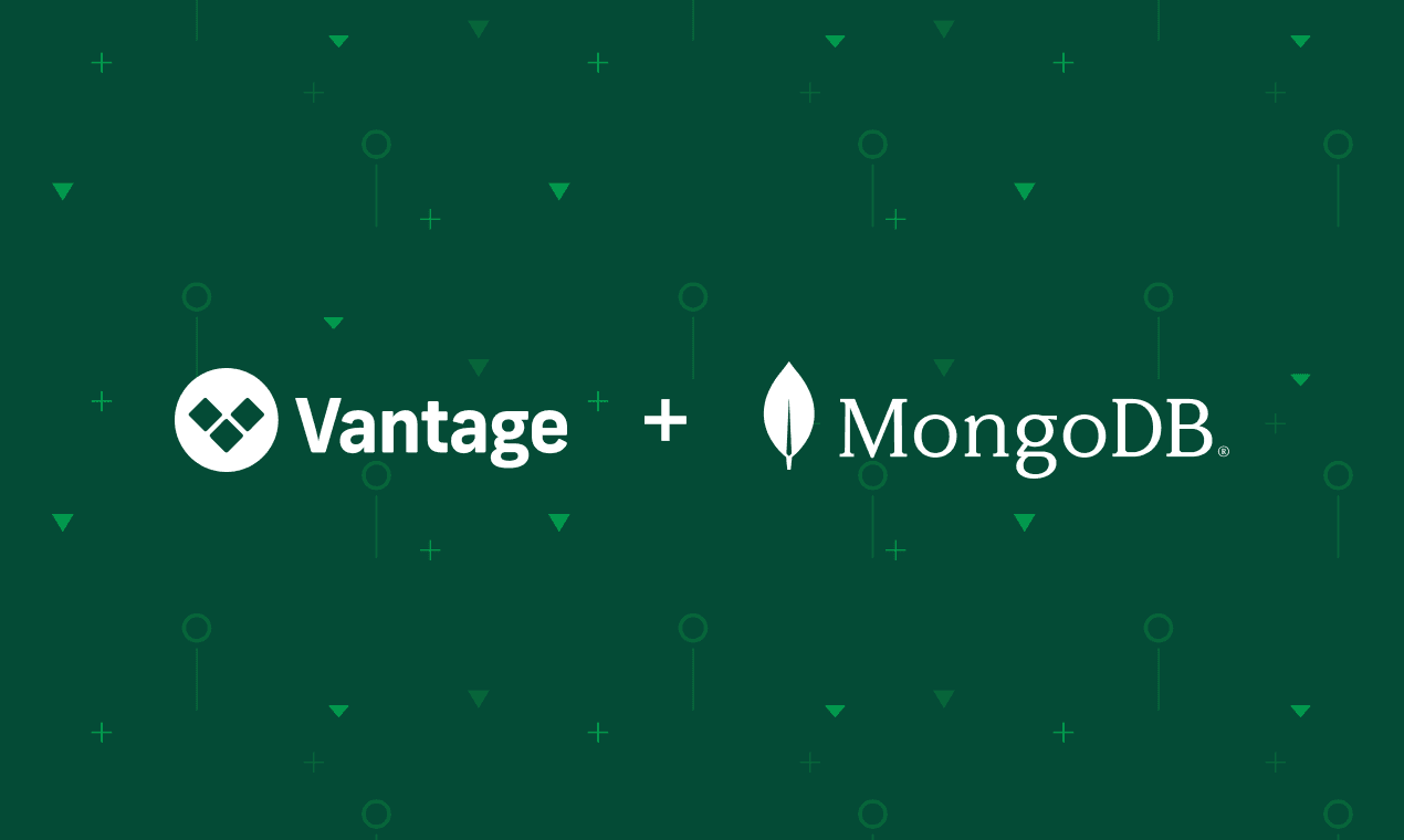 Vantage Launches MongoDB Atlas Cost Support
