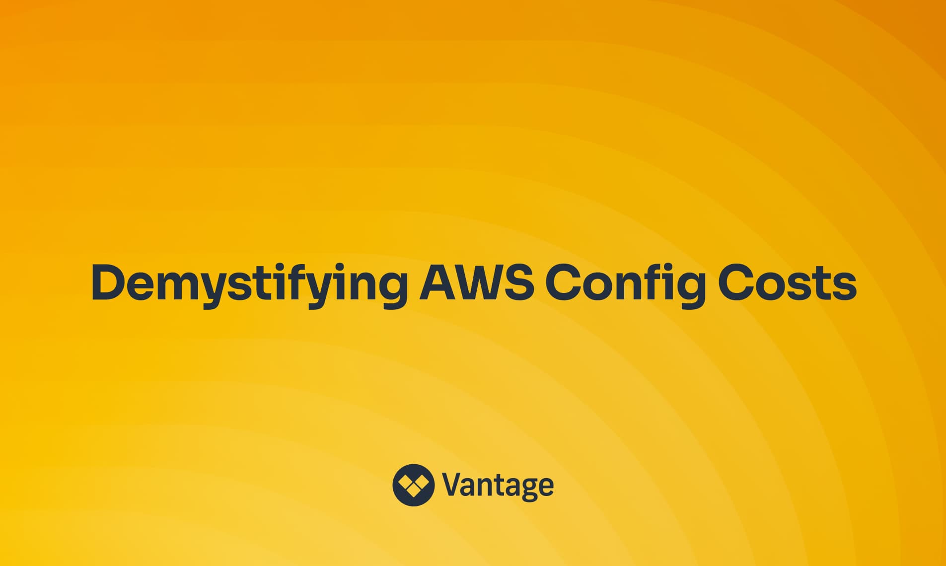 Demystifying What’s Causing AWS Config Costs