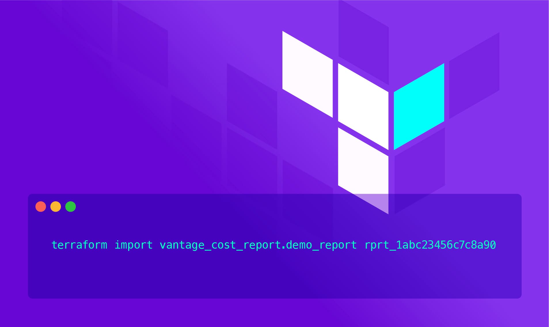 Vantage Adds Support for Terraform Import
