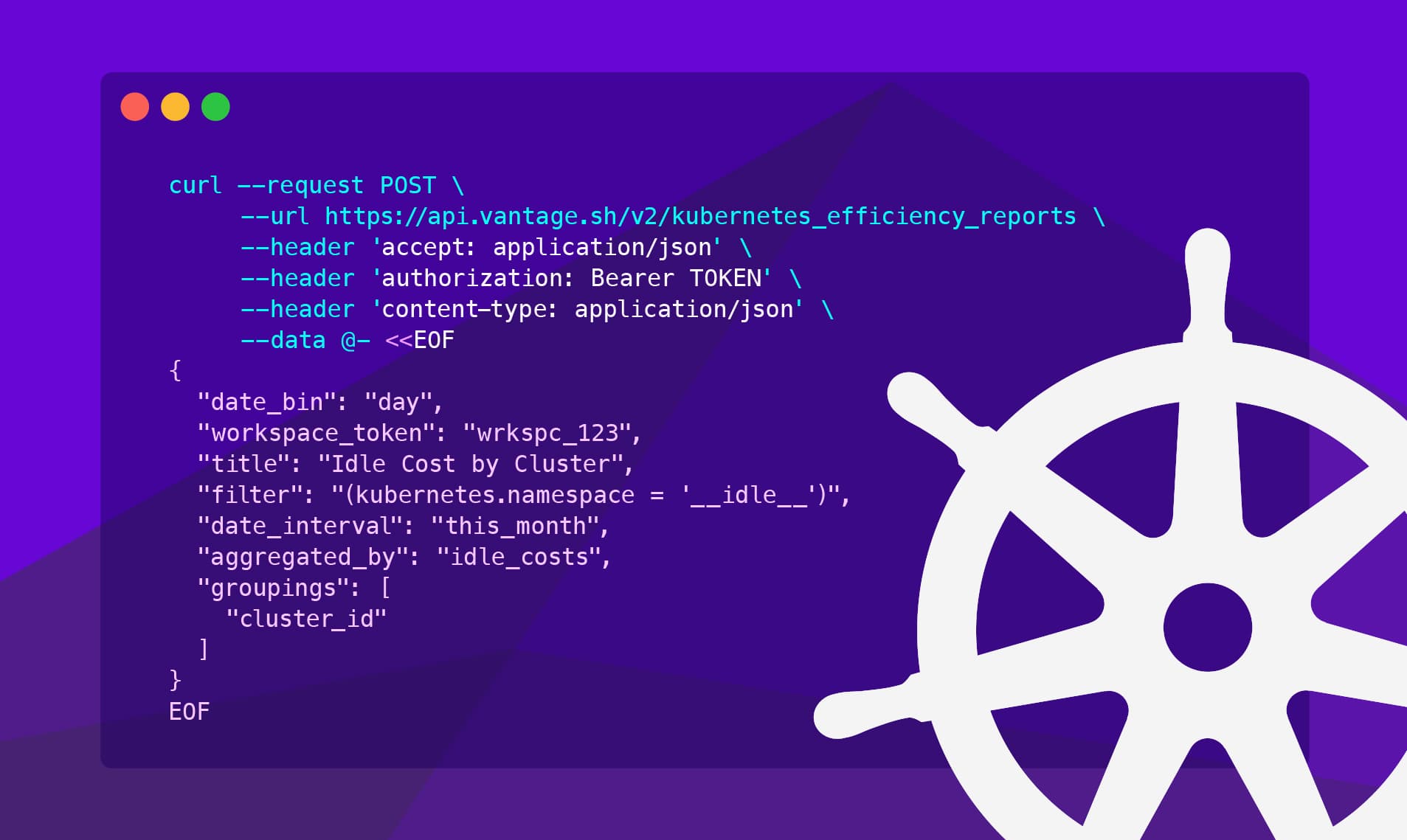 Vantage Launches an API Endpoint for Kubernetes Efficiency Reports